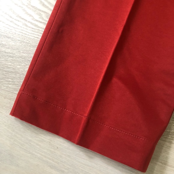 New SF Brand Brick Red Dress Pants - Picture 4 of 16